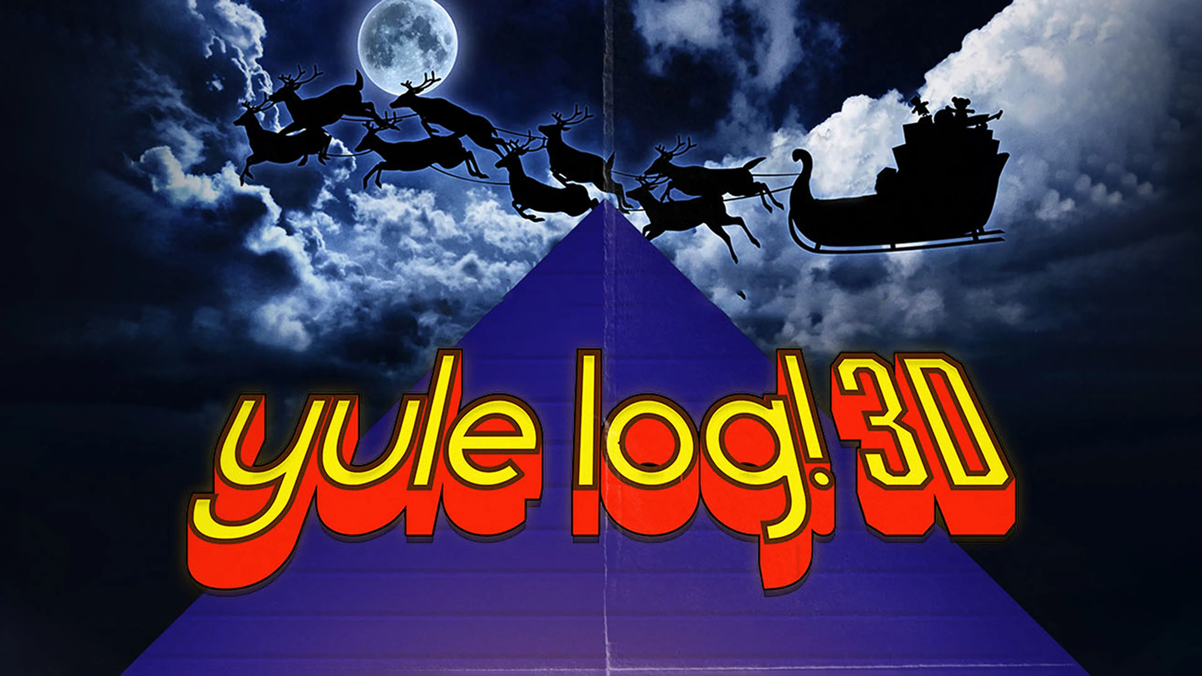 Yule Log! 3D poster